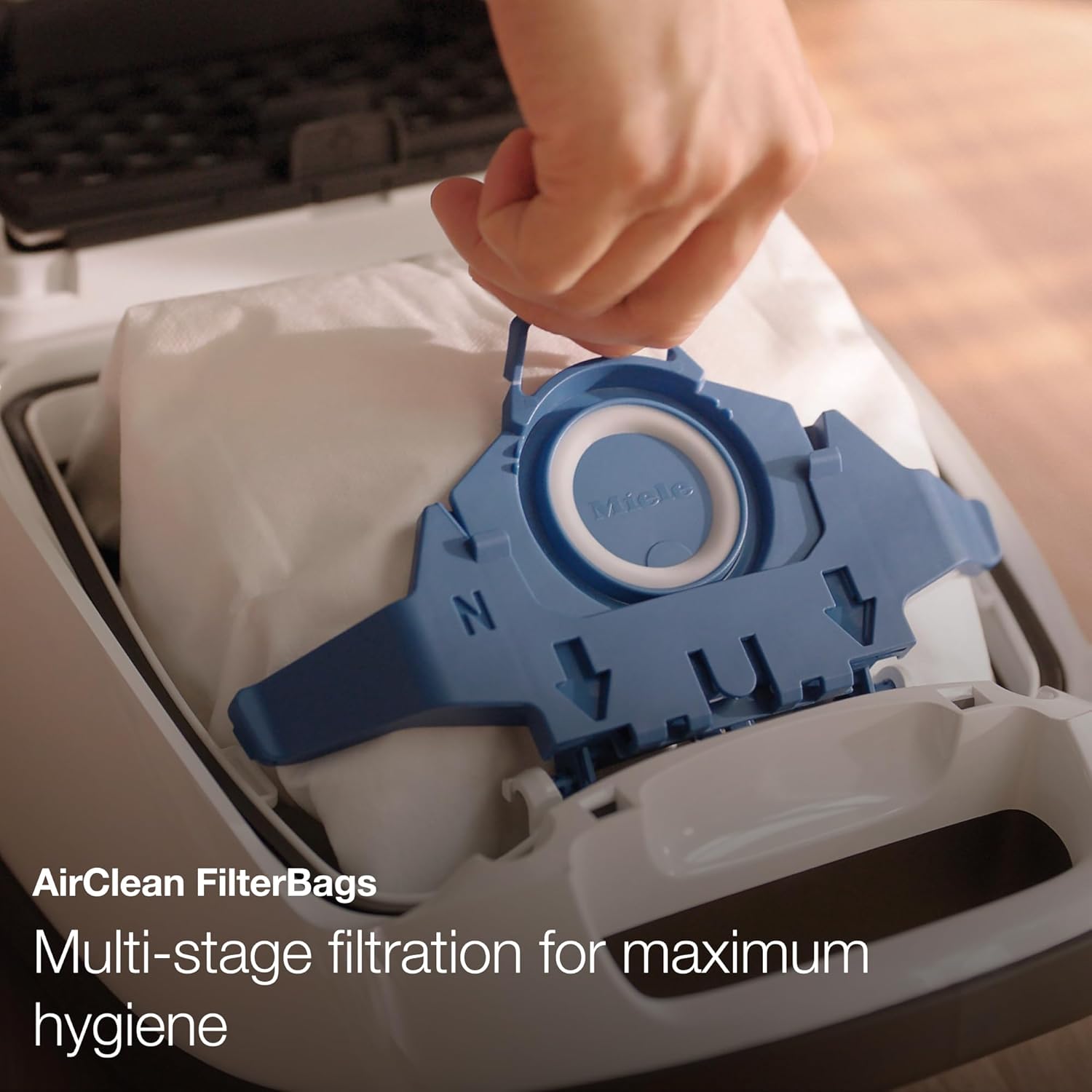 Bundle of Miele Complete C3 Calima Canister Vacuum-Corded, Curry Yellow + Miele XXL Performance Pack, 16 AirClean 3D GN Vacuum Cleaner Bags and 1 HEPA Filter, Traps and Secure Dust