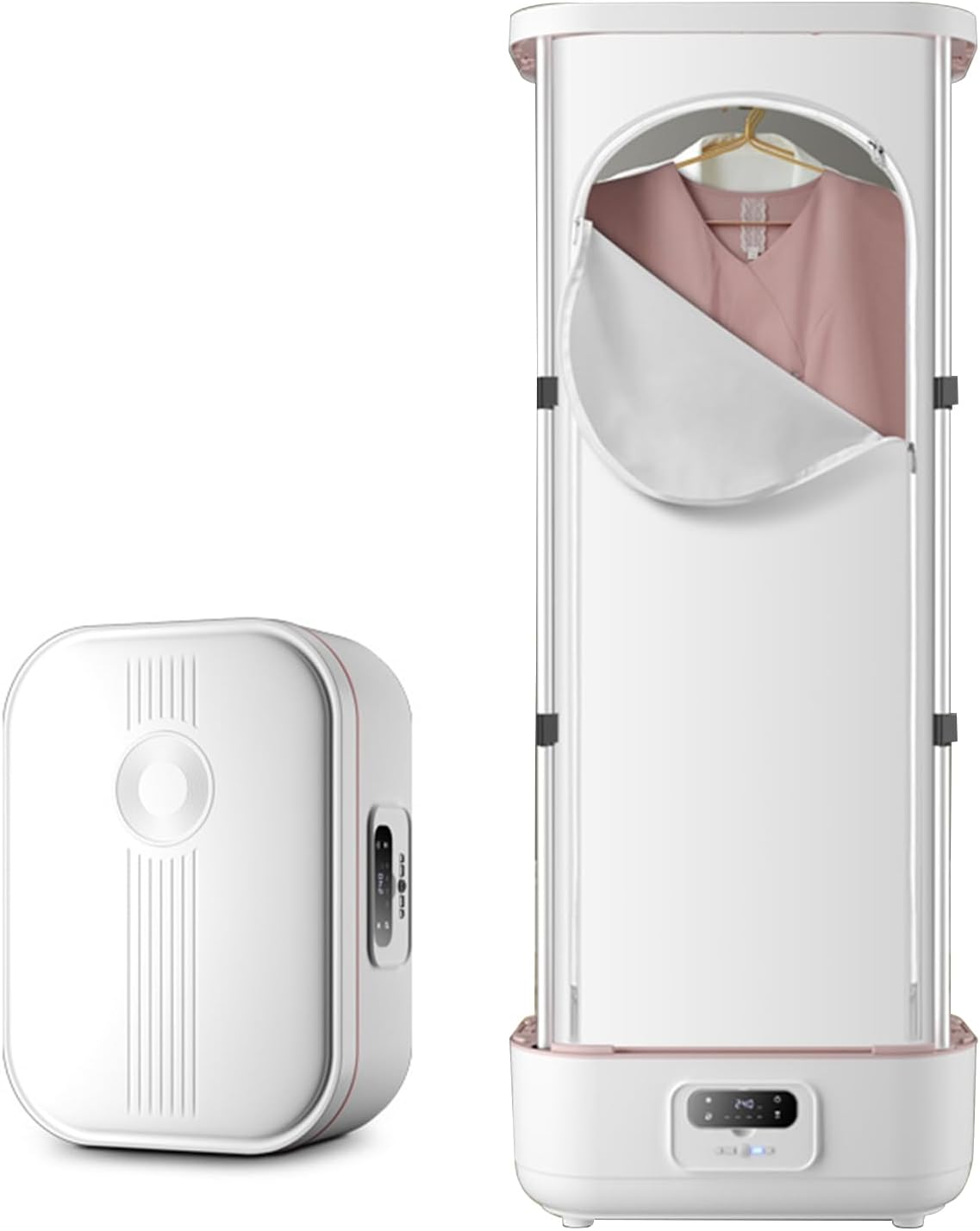 EERSTA Drying Clothes Care Machine, Household Small Quick-Drying Foldable Clothes Dryer, Fully Automatic Steam Ironing Clothes Dryer