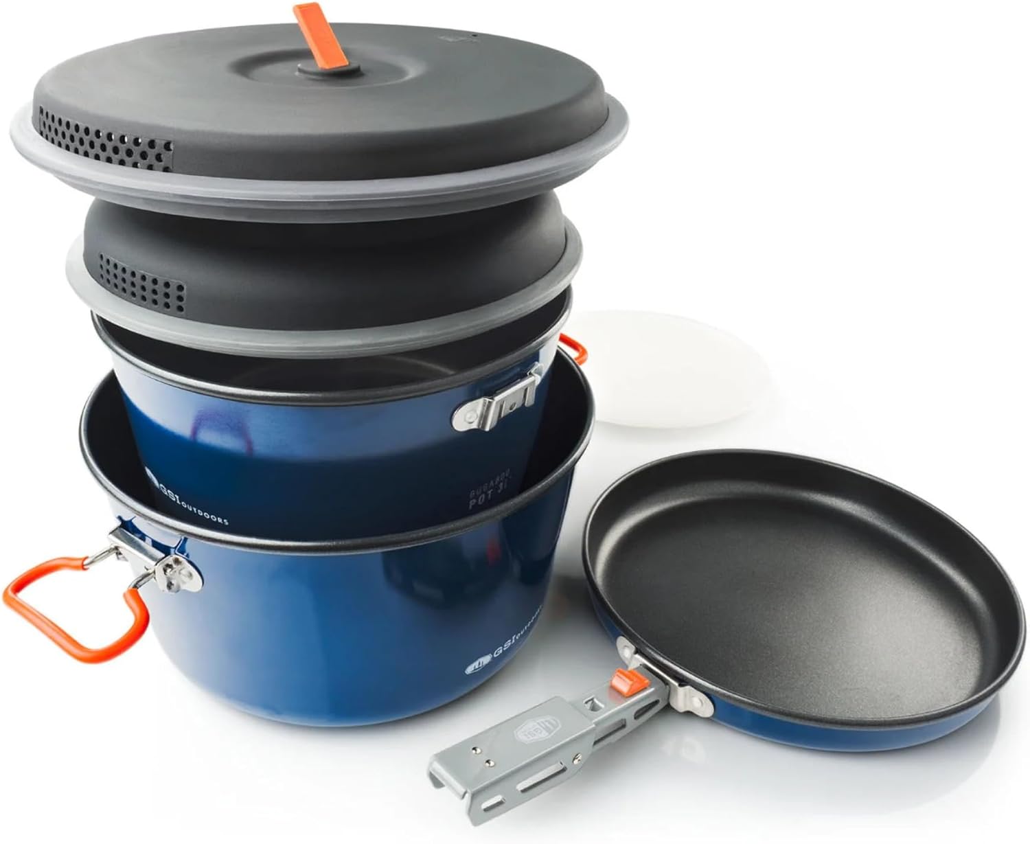 GSI Outdoors Bugaboo Base Camper, High-Efficiency Cookset – Ceramic Non-Stick Coated