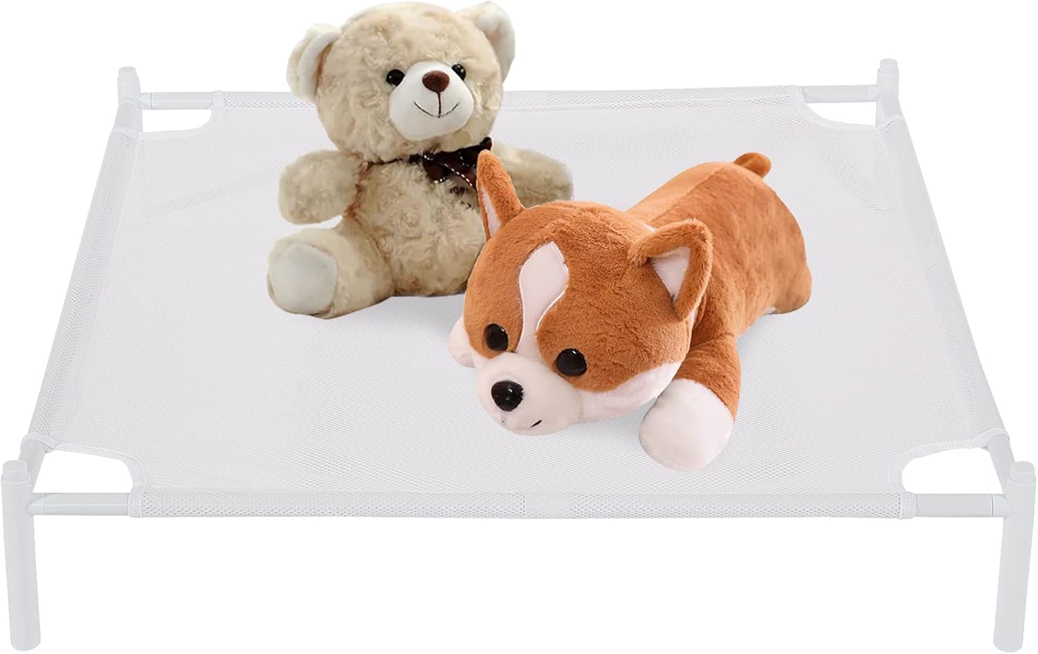 STO STO Sweater Drying Rack, 4-Pack Stackable Mesh Clothes Drying Rack, Laundry Drying Rack for Sweaters, Socks, Toys, White