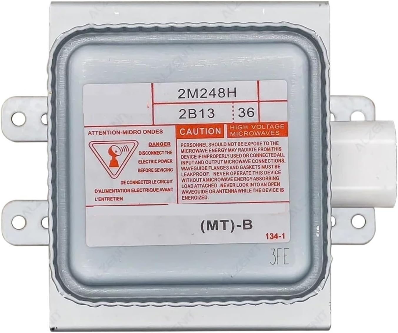 Air-Cooled Magnetron 2M248H For Microwave Oven 1000W 2M248 Industrial Replacement Parts