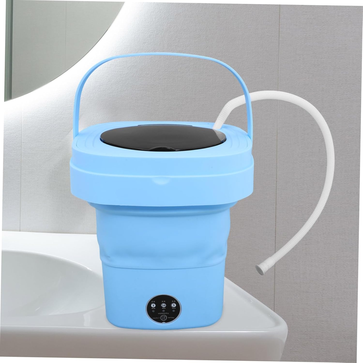 DOITOOL Mini Washing Machine Dryer Portable Washer Dryer for Rv Apartment Camping Home Plug