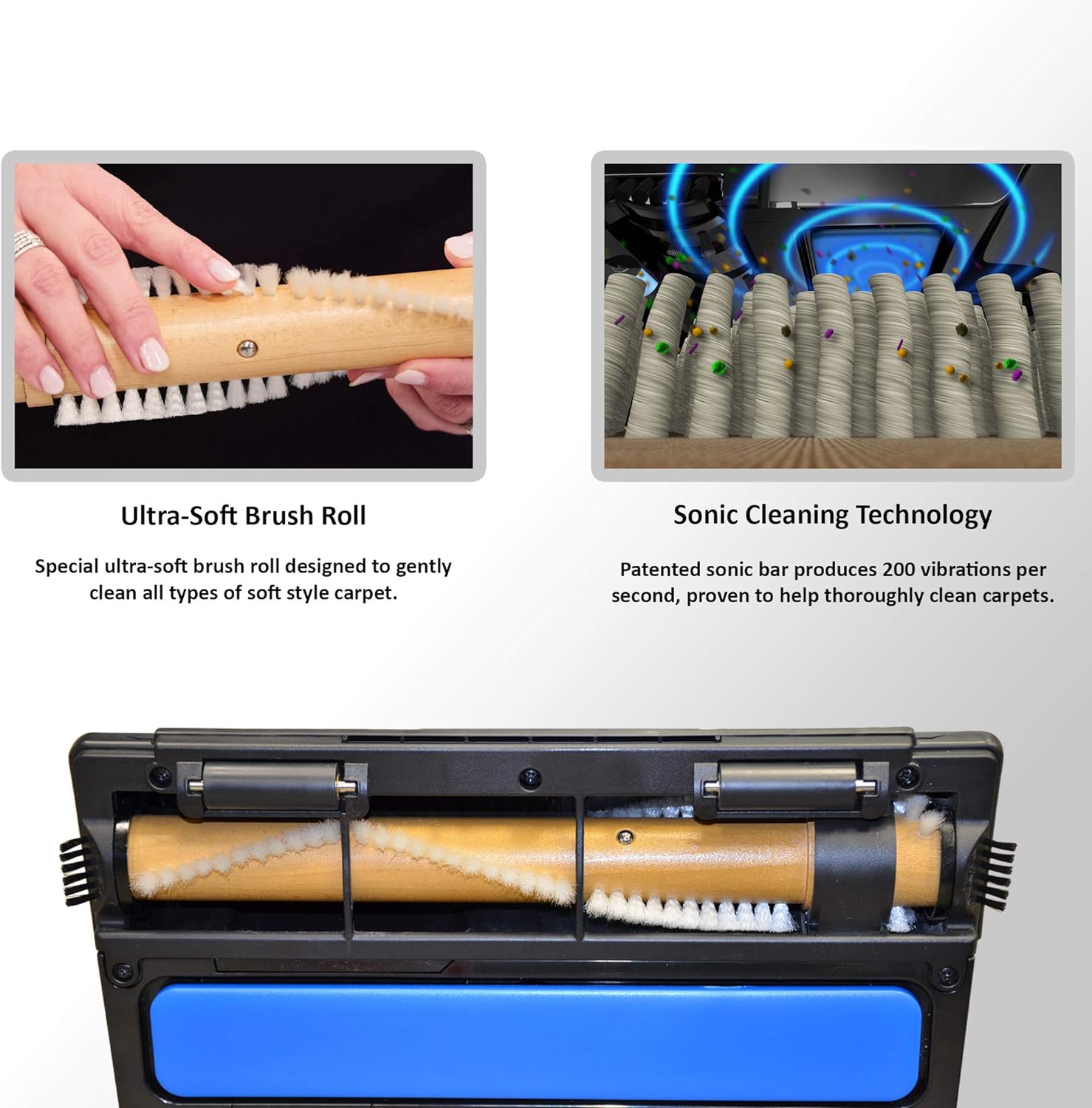 Soniclean Soft Carpet Upright Vacuum Cleaner