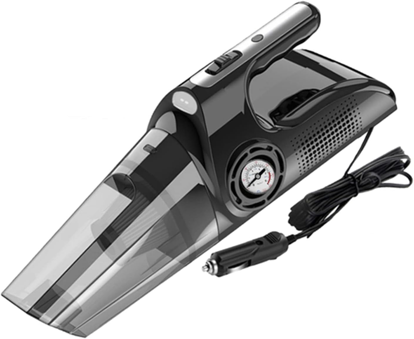 120W Car Vacuum Cleaner with LED Light Wet & Dry Cordless Handheld Vacuum Cleaner Use for Home, Office, Car and Pet,Wired