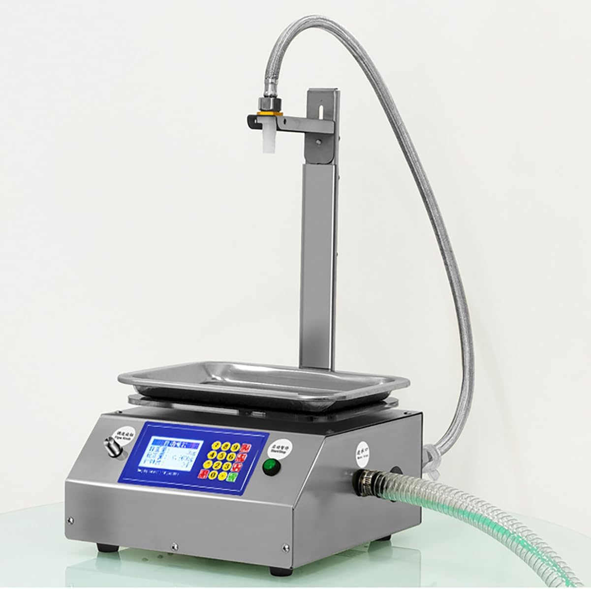 Liquid filling machine, laundry detergent, detergent, edible oil weighing and quantitative automatic filling machine,Silver