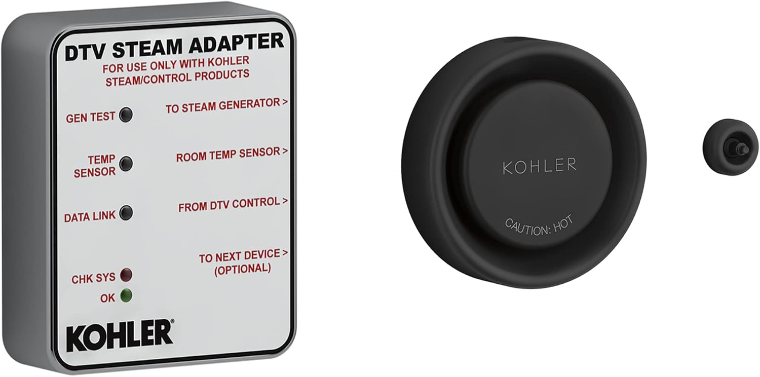 KOHLER Invigoration Series DTV+ Steam adapter kit