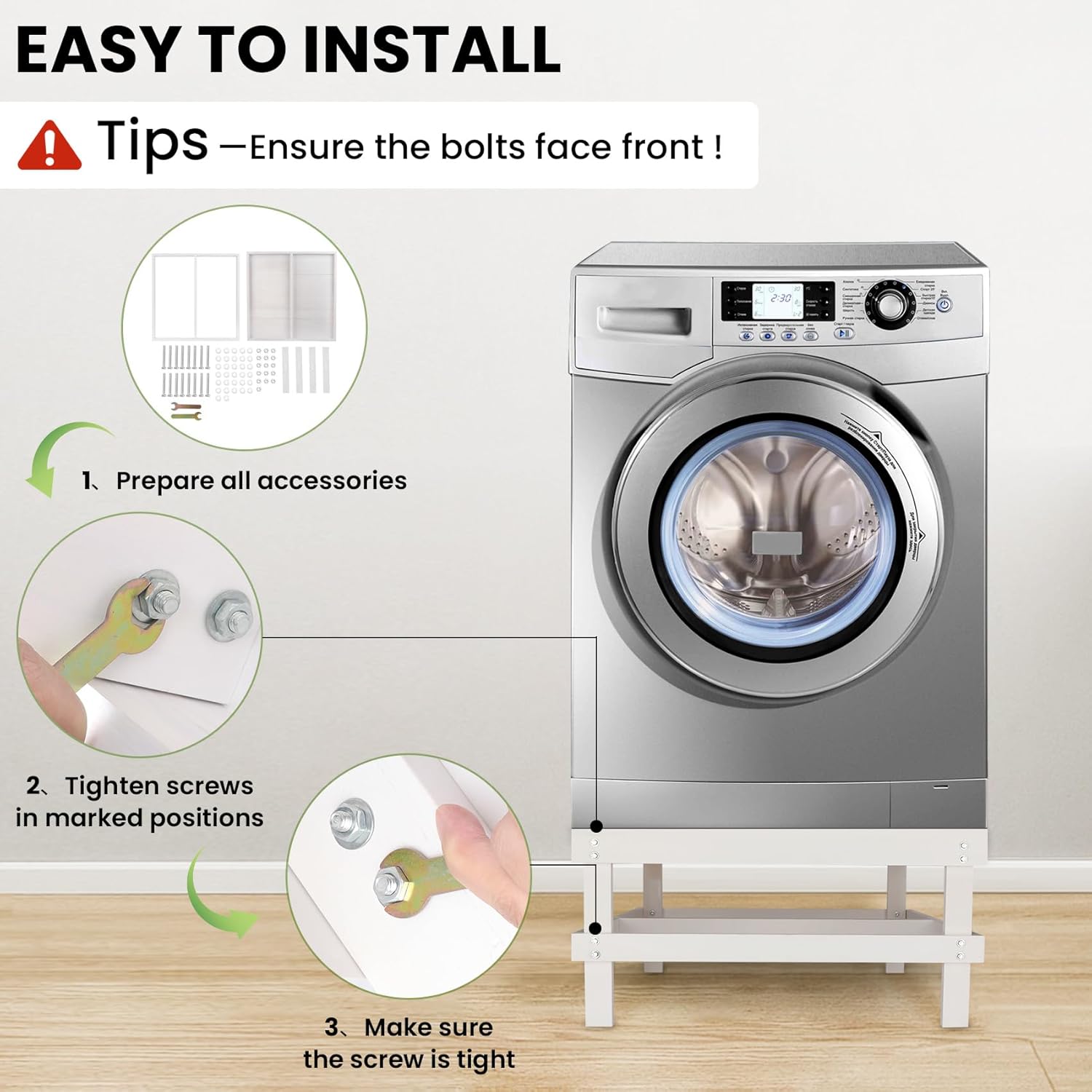 Wooden Laundry Pedestal 29