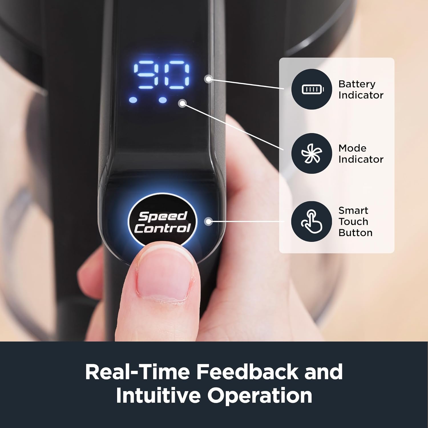 Eureka Lightweight Cordless Stick Vacuum Cleaner Convenient for Hard Floors, Rechargeable Handheld Vacuum Cleaner Portable with Powerful Motor Efficient Suction, RapidClean Ultra NEC370GR, Moss Green