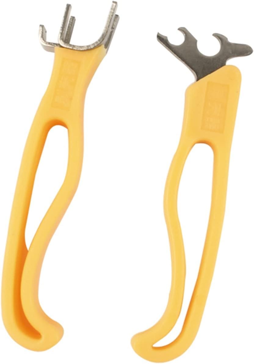 Nutcracker, Multi Functional Walnut Nut Crusher Plastic+Stainless Steel Walnut Shell Small Tools Household Kitchen Appliances (Yellow)