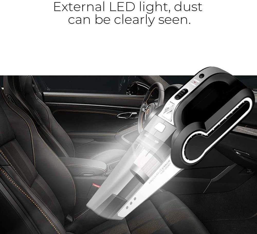 Handheld Vacuum, Car Vacuum Cleaner, Portable Vacuum Cleaner for Home and Car Cleaning, Lightweight Hand Wireless Vacuum Cleaner Powered
