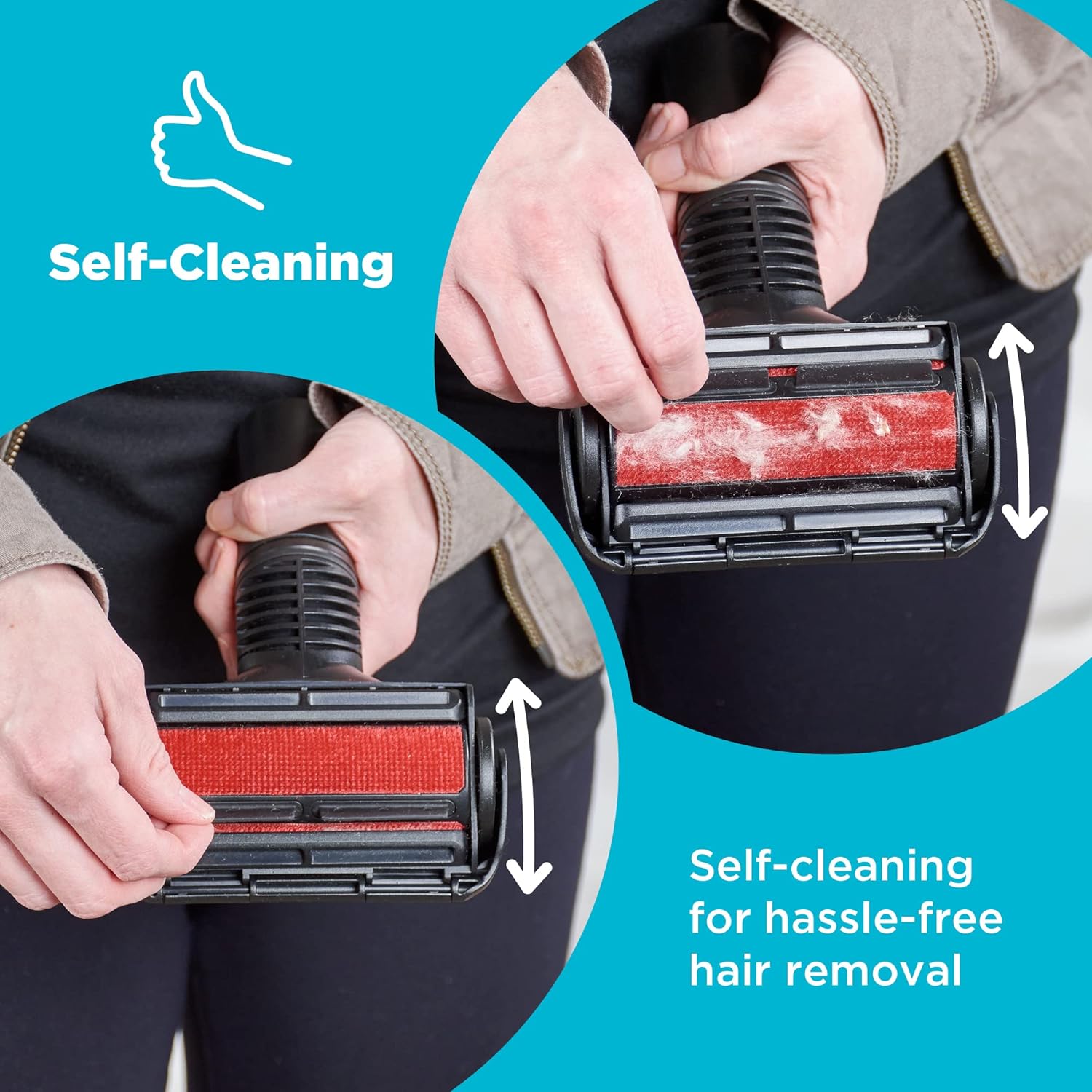 Simplicity Vacuums Bundle with Sport Canister Vacuum, Six Vacuum Bags, and Pet Tool, Portable Vacuum Cleaner for Hard Floors with Attachments and Storage Bag, Shoulder Vacuum, White