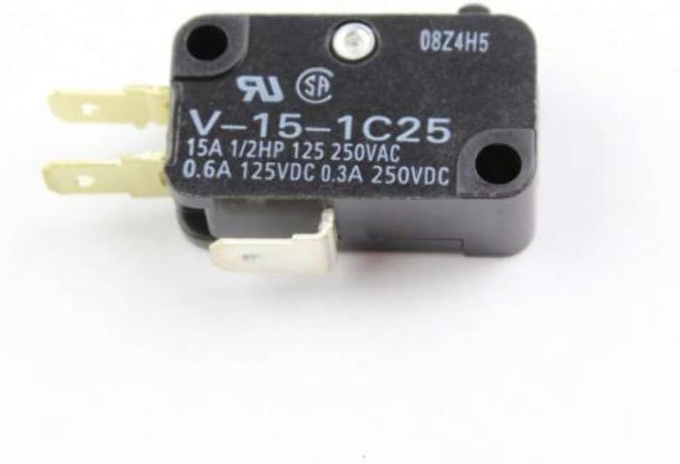 Whirlpool 4392027 Switch for Microwave, blk