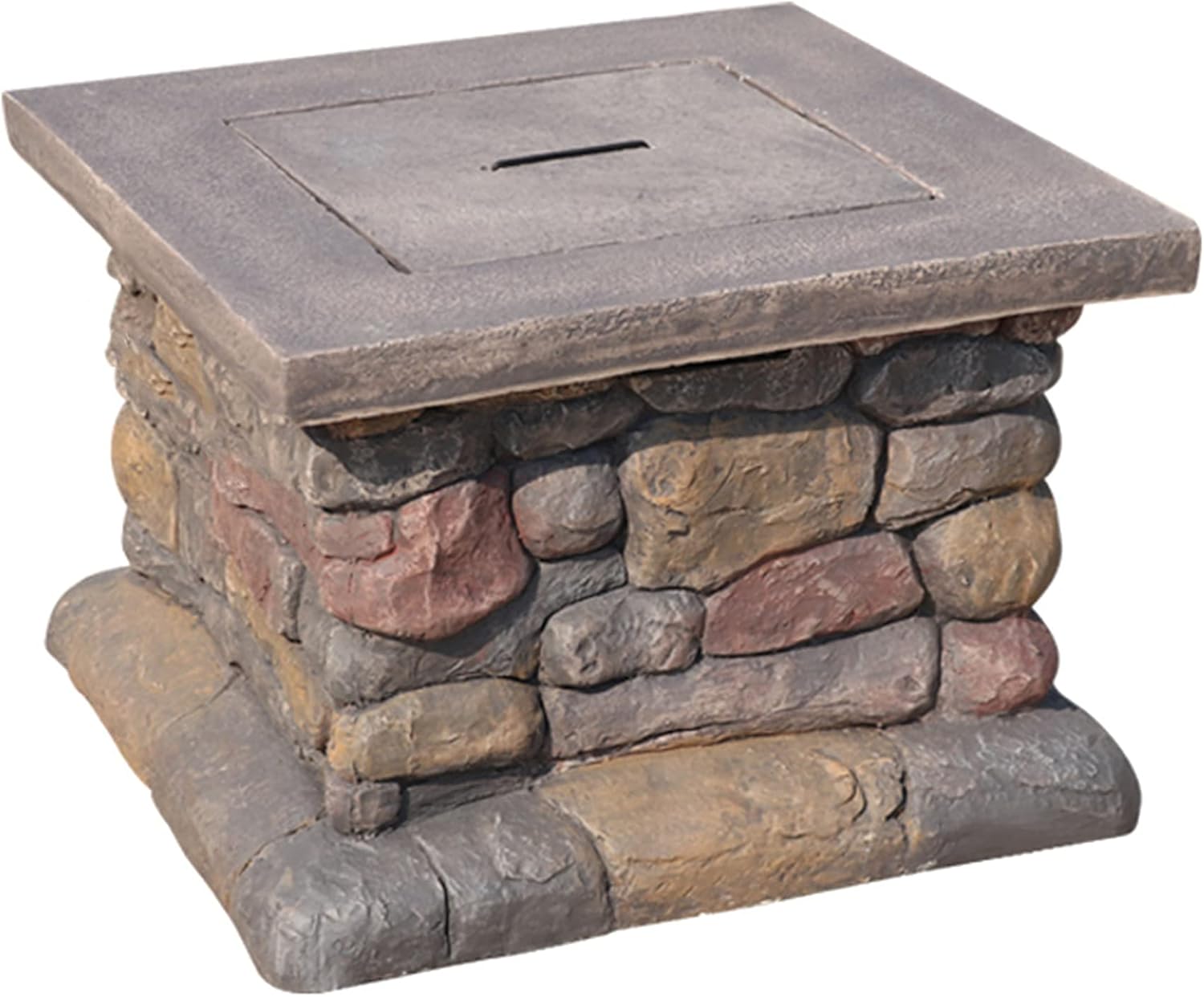 Wood Burning Fire Pit, Outdoor Fire Pits Table, w/Spark Screen Cooking Grate Poker, Patio Bonfire BBQ Grill Firepit Bowl