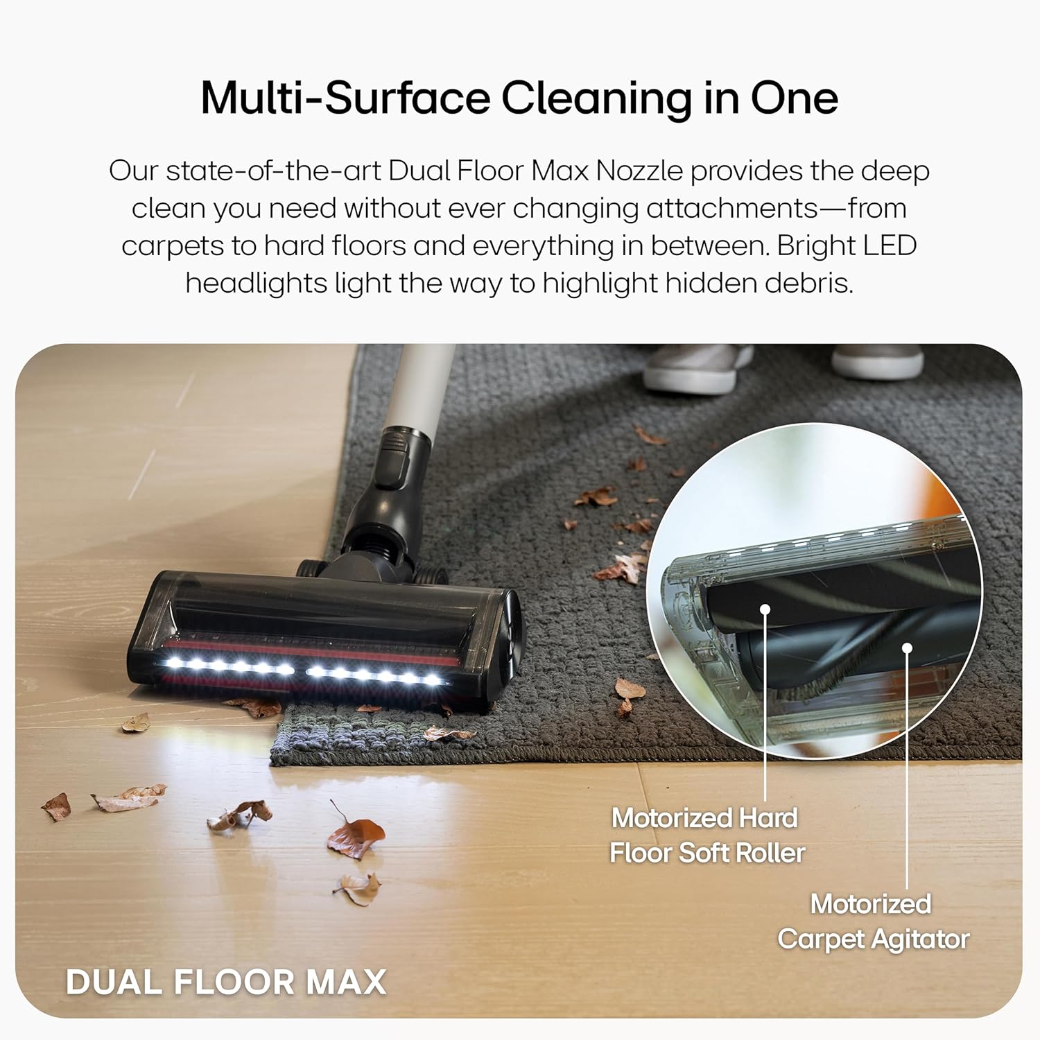 LG CordZero A925 – Cordless Stick Vacuum Cleaner, 120 Minute Runtime w/Extra Rechargeable Battery, Dual Floor Max 2024 Update, Lightweight, Cleans Carpet, Hardwood, Pet Hair, Portable Charging Stand