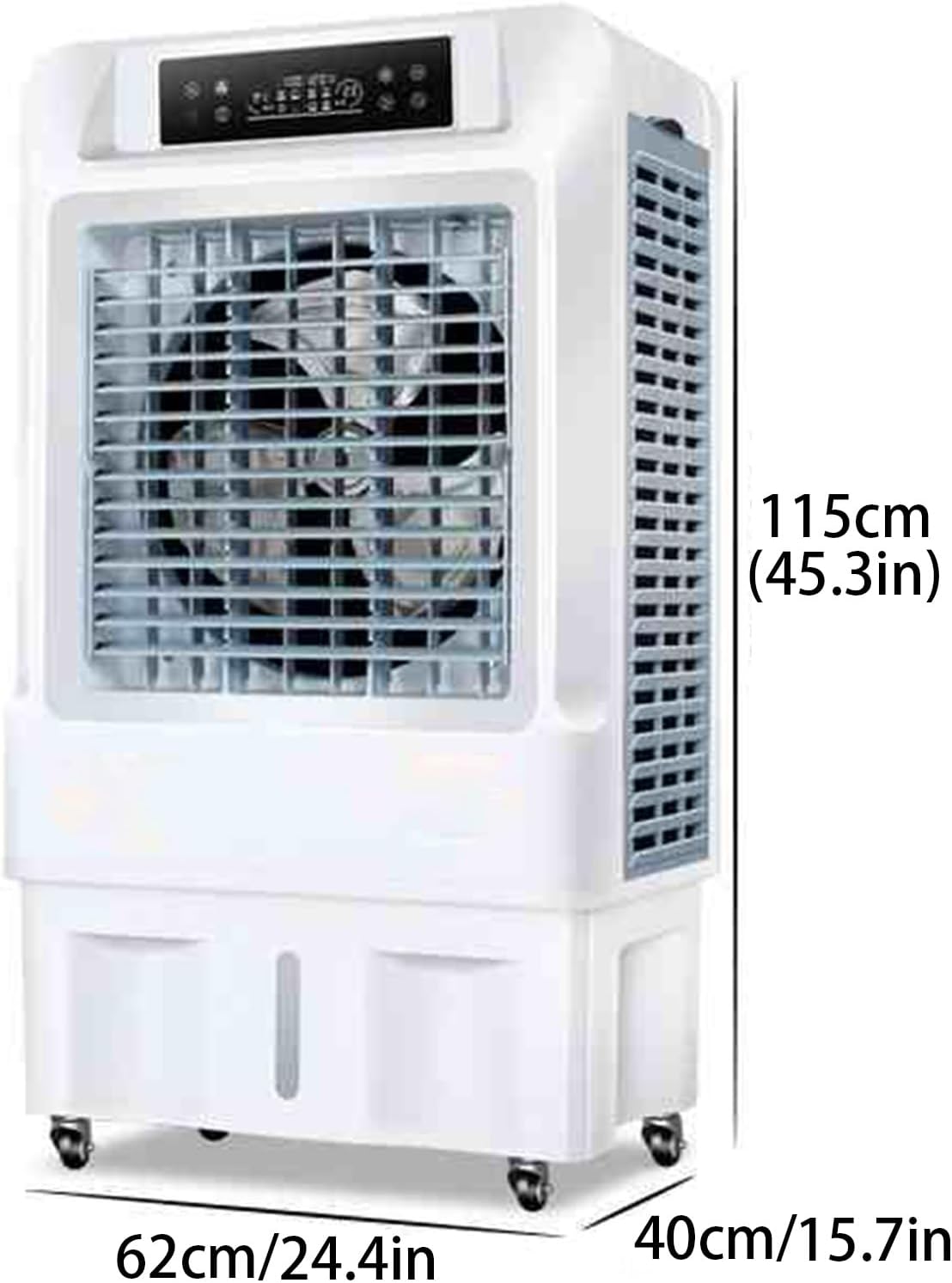 Swamp Cooler, Evaporative Air Cooler with 3-Speed and 9H Timer, Portable Air Conditioner for Room Office Patio Garage Use