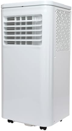 Garvee 8000BTU Portable Air Conditioner 3 in 1 with Remote Control, LCD Display, Portable AC for room up to 300 Sq Ft, AC Cooling, Dehumidifier, Fan for Bedroom