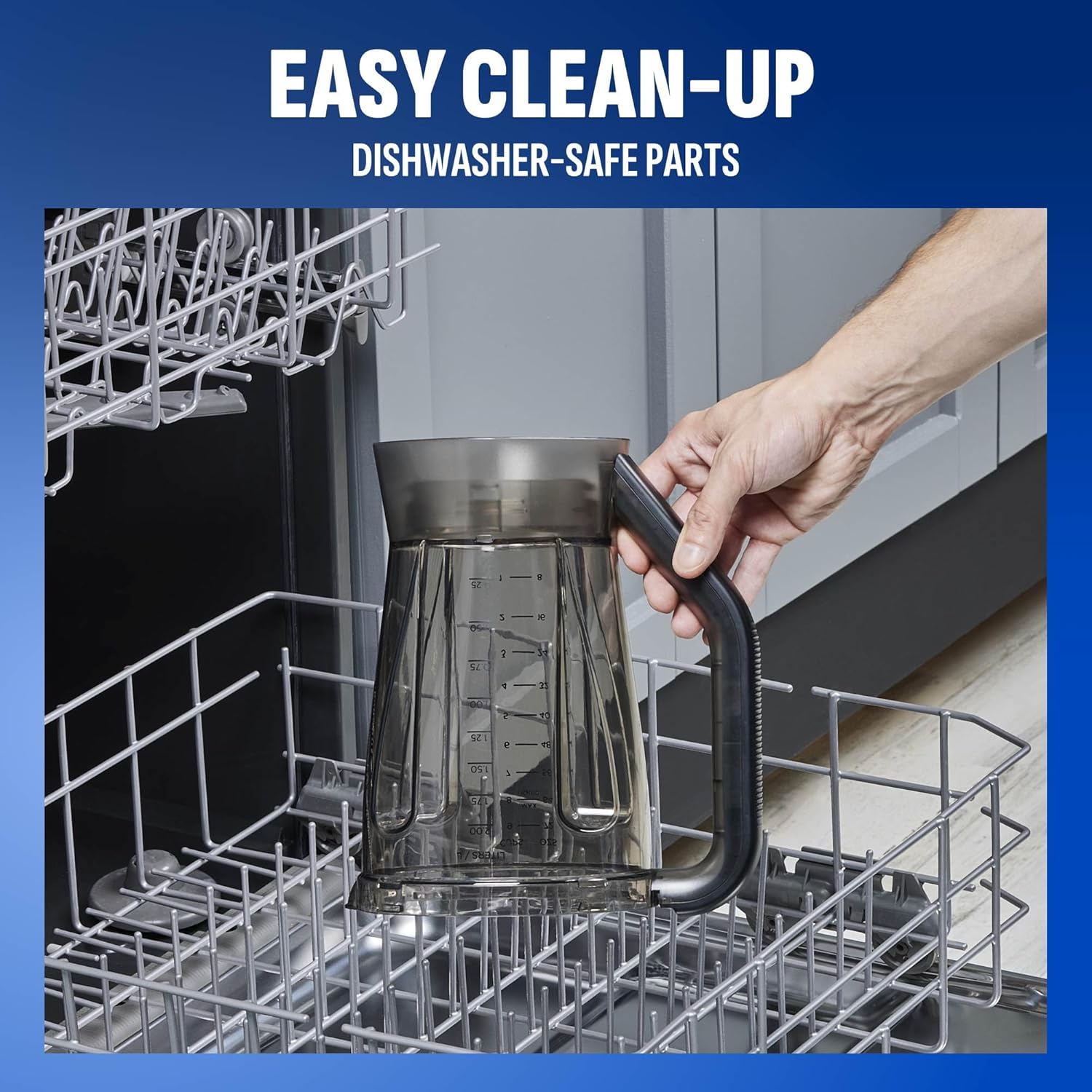 PowerXL SensiMax Blender + Personal To Go Cup – Smart Sensing Technology, Quieter Blending, 3 Functions (Chop, Smoothie, Ice Crush), 10 Speed Controls, 72OZ Pitcher, 1500 Watts