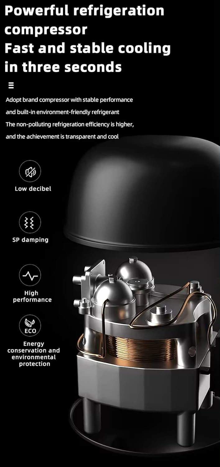 Portable Air Conditioners, 5200BTU Camping Tent Air Conditioner, 500W Low Consumption Outdoor Air Conditioner, 4 Adaptable Modes, for Rvs, Trucks, Vans, Cars