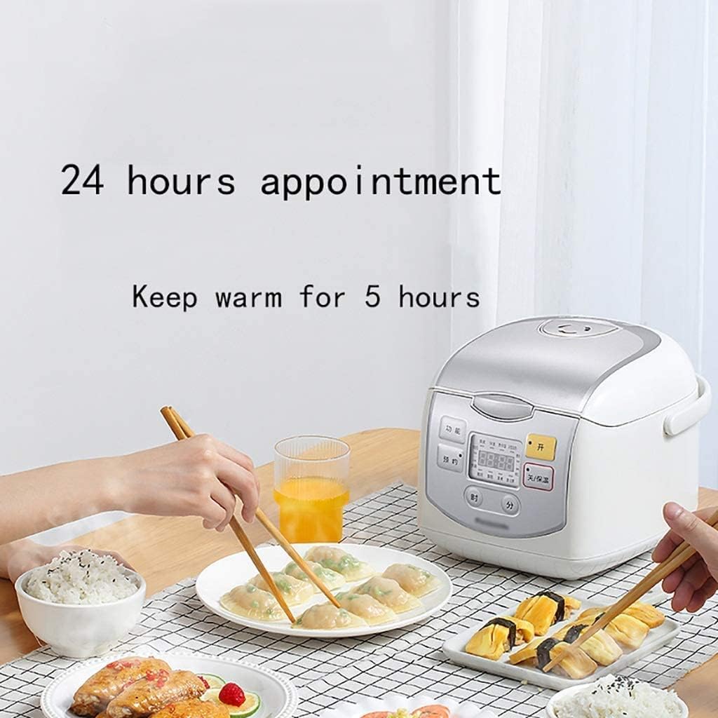 Rice Cooker, 24 Hours Appointment, Household 2L-400W, Smart Insulation, Multi-function Small Appliances, Suitable For 2-4 People