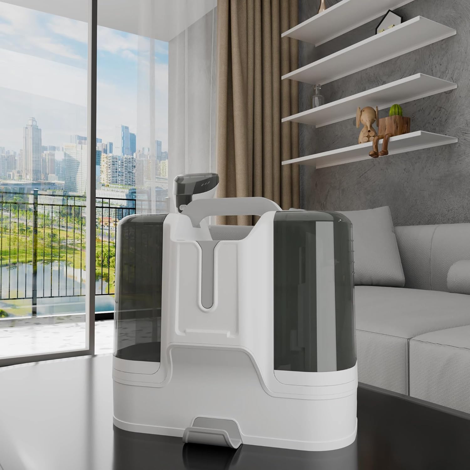 Carpet Cleaner Machine, Upholstery Portable StainRemover, Ordor & Stain & Spot Removr, Perfect for Pet Hair, Carpet, Area Rugs, Car and Coches, Strong Suction