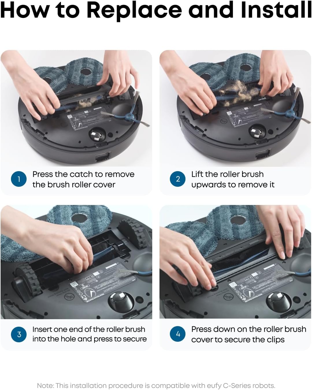 eufy C10+Rolling Brush