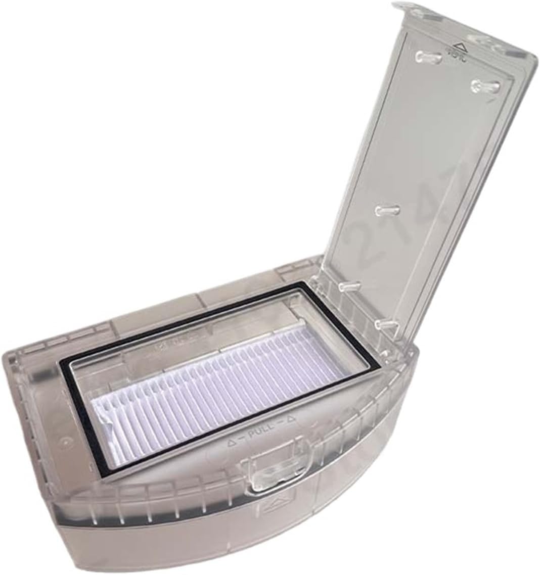 Sweeping Robot Vacuum Cleaner Collection Dust Bin Box with Filter Replacement Accessories Water Tank Dust Box Parts，Compatible for 360， S8