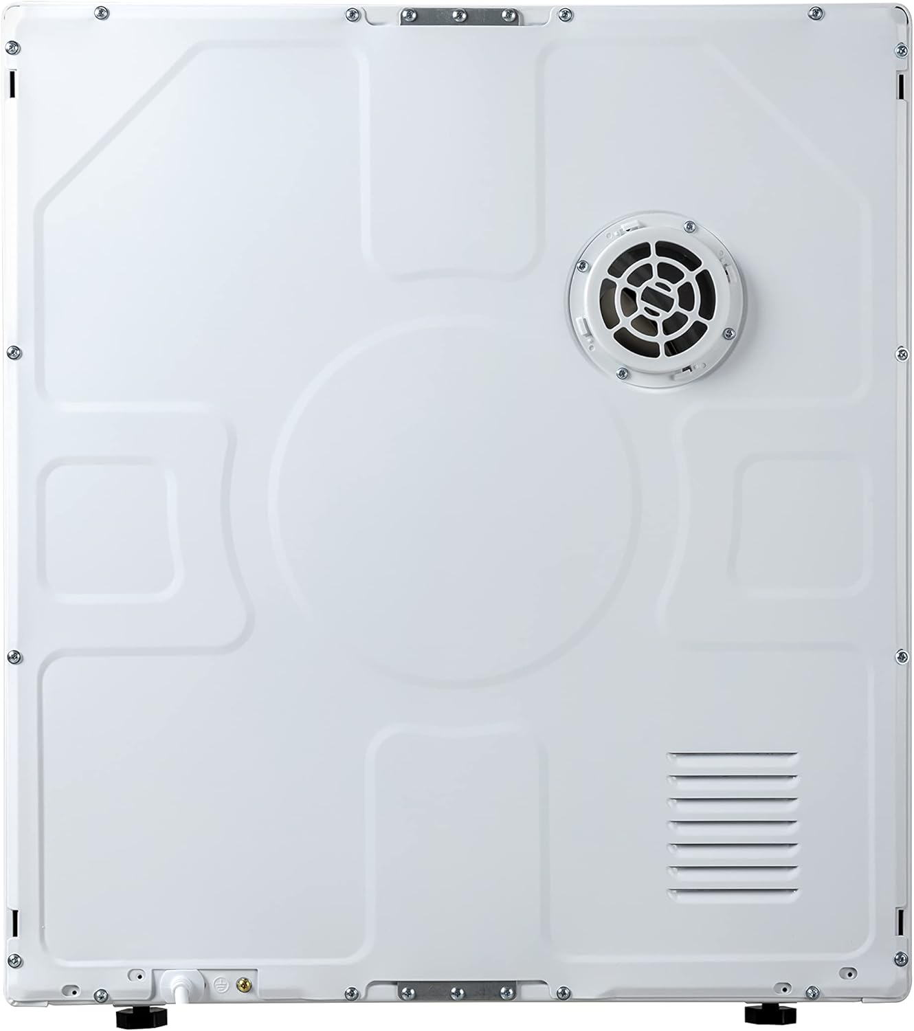 Equator Ultra Compact Short Vented SENSOR Dryer 2.6cf/10lb LED Ops 110V/1400W in White