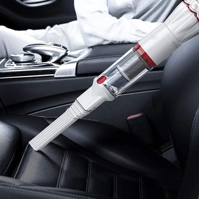 Handheld Vacuum, Cordless Vacuum Handheld Rechargeable with 11KPA Strong Suction, Wet&Dry Hand Vacuum, Lightweight Portable Vacuum Cleaner for Home Car Pet Hair