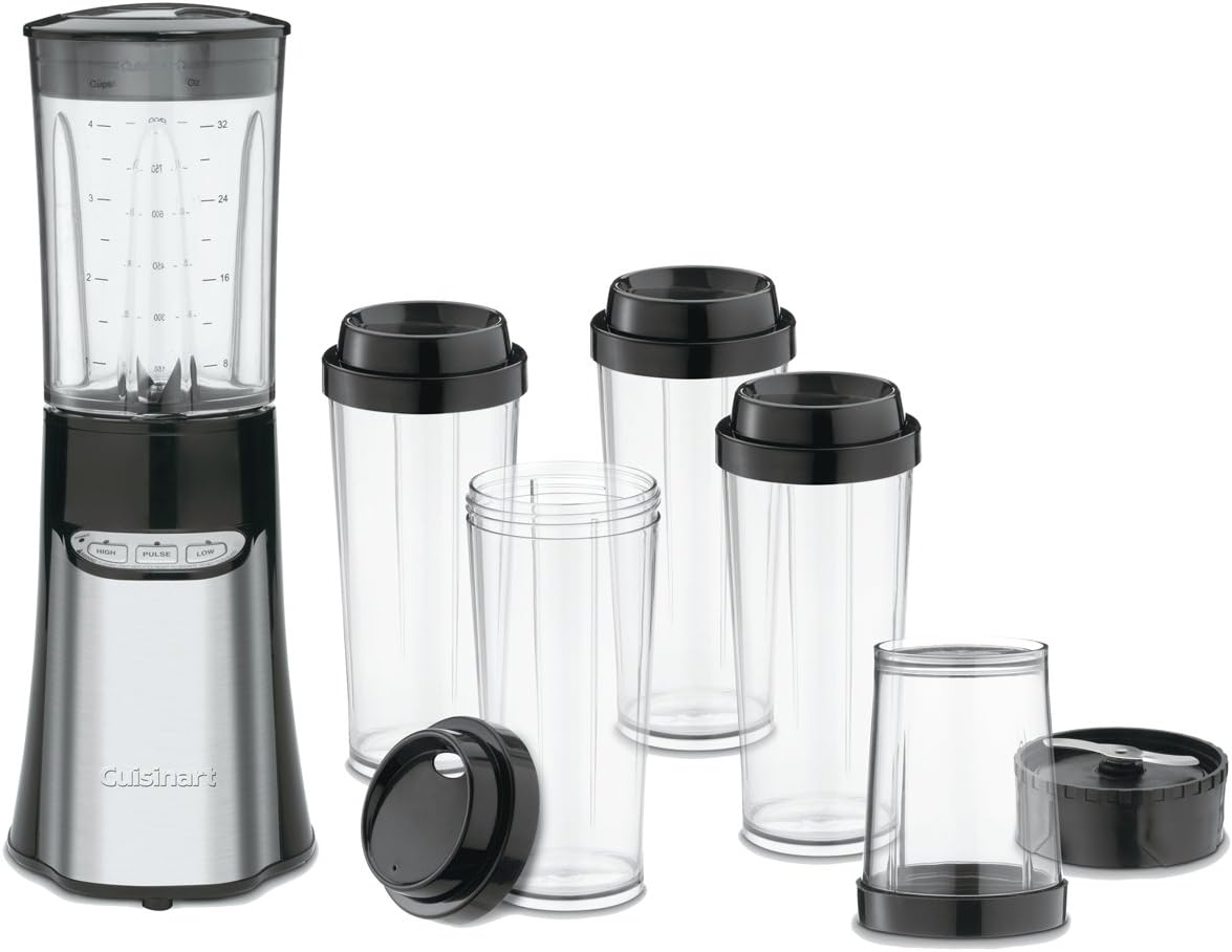 Cuisinart Compact Portable Blending/Chopping System |CPB300C| 15-pc set