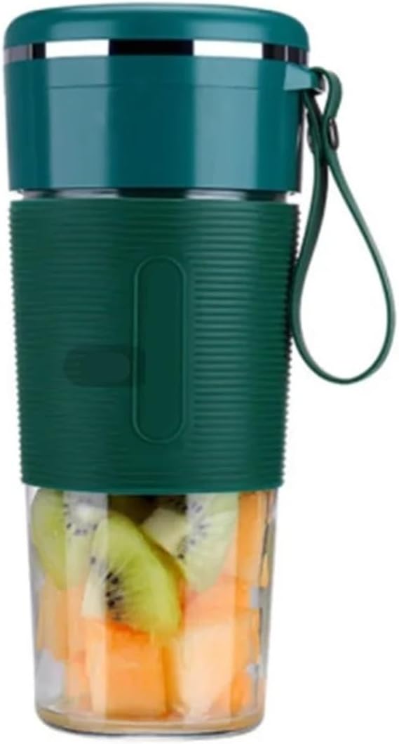 Electric Juicer Smoothie Blender Mixer for Fruit Juice - High-Speed Food Processor with Glass Cup(Green)