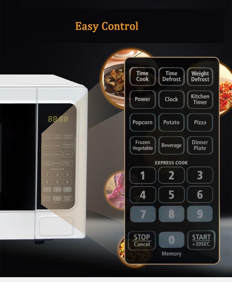 0.9 Cu Ft Microwave Oven, 12.4