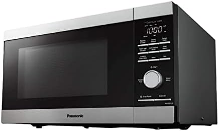 Panasonic Microwave Oven, 1.3 cu. ft. 1100W Countertop Microwave with Genius Sensor Cooking and Auto Defrost - NN-SD67LS (Stainless Steel)