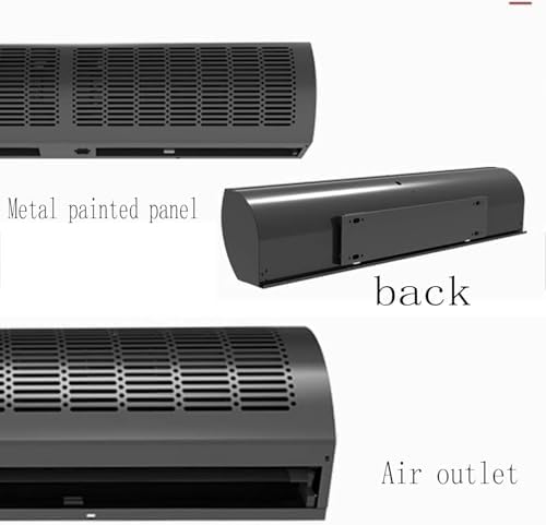 TIST Commercial Air Curtains Wall-mounted Air Curtain Fan - Commercial Super High Power Indoor Door Fan Ceiling Air Curtains Coolers(Remote Control Model,48in)