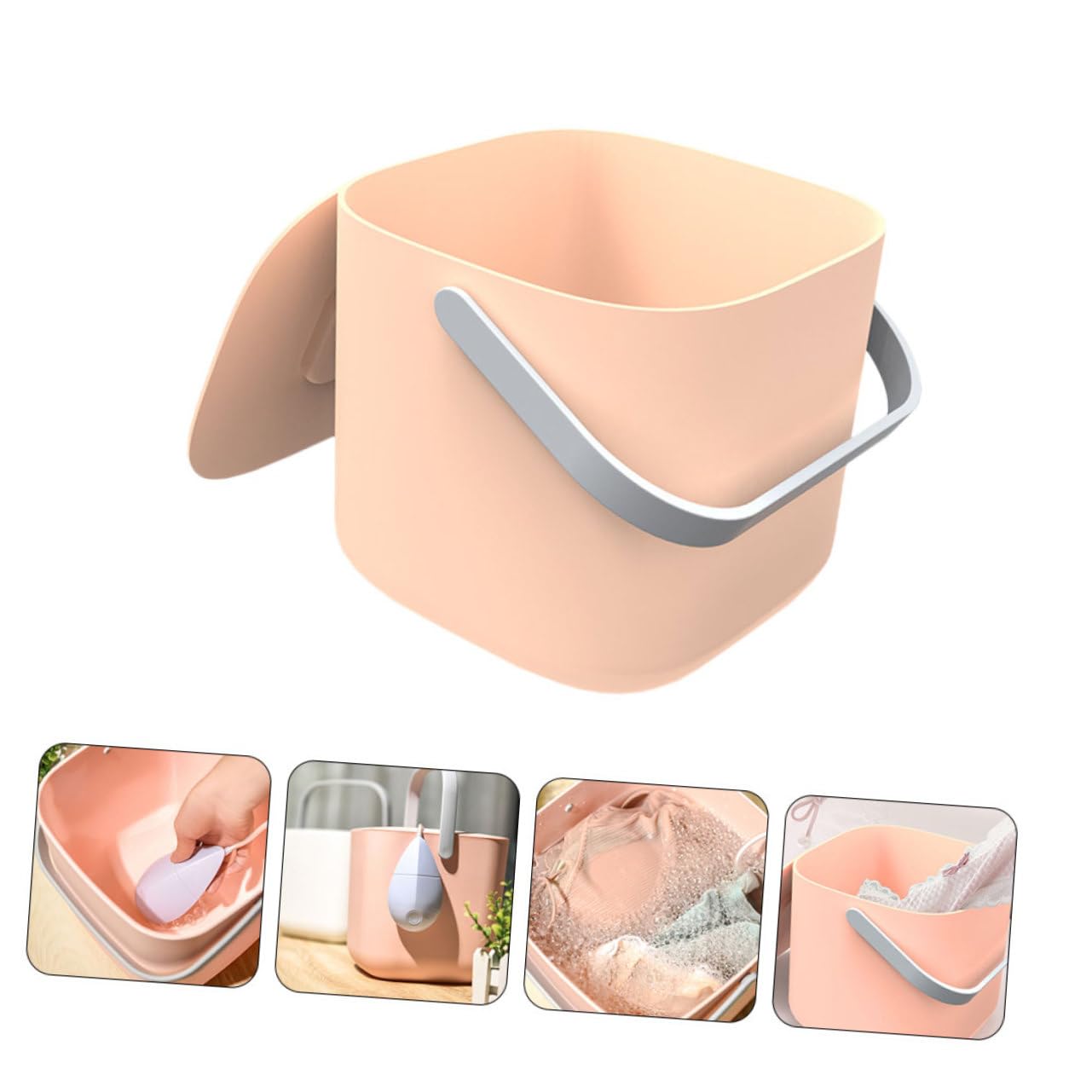 1pc Portable Mini Washing Machine Compact Tabletop Washer for Clothes Underwear and Items Suitable for Home Apartments and Travel