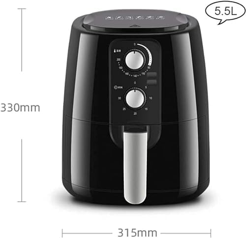 oven mini oven air fryer oven Small Air Fryer, Air Fryer for Home Use 5.5L Air Fryer with Multiple Functions Oil Free Chip Fryer Easy-to-Clean Nonstick Basket Air Fryers for Low Fat Cooking Small Ai