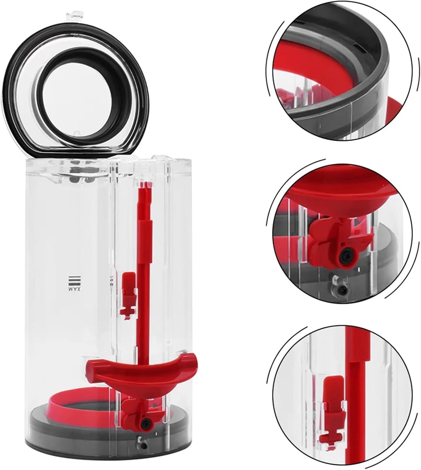 Dust Bin for Dyson V11 V15 SV14 SV15 SV22 Cordless Vacuum Cleaner Large Size Canister Dust Clear Bin Bucket Replacement Parts