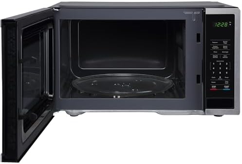 1.1 cu. ft. Countertop Microwave in Stainless Steel with Digital Touch