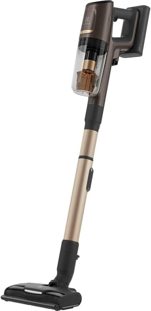 Electrolux Ultimate800, EHVS85W3AM, Complete Home Lightweight Cordless Stick Vacuum, Motorized Nozzles, 5-Step Filtration, LED Smart Display, for Floors, Upholstery, Mattresses, in Mahogany Bronze