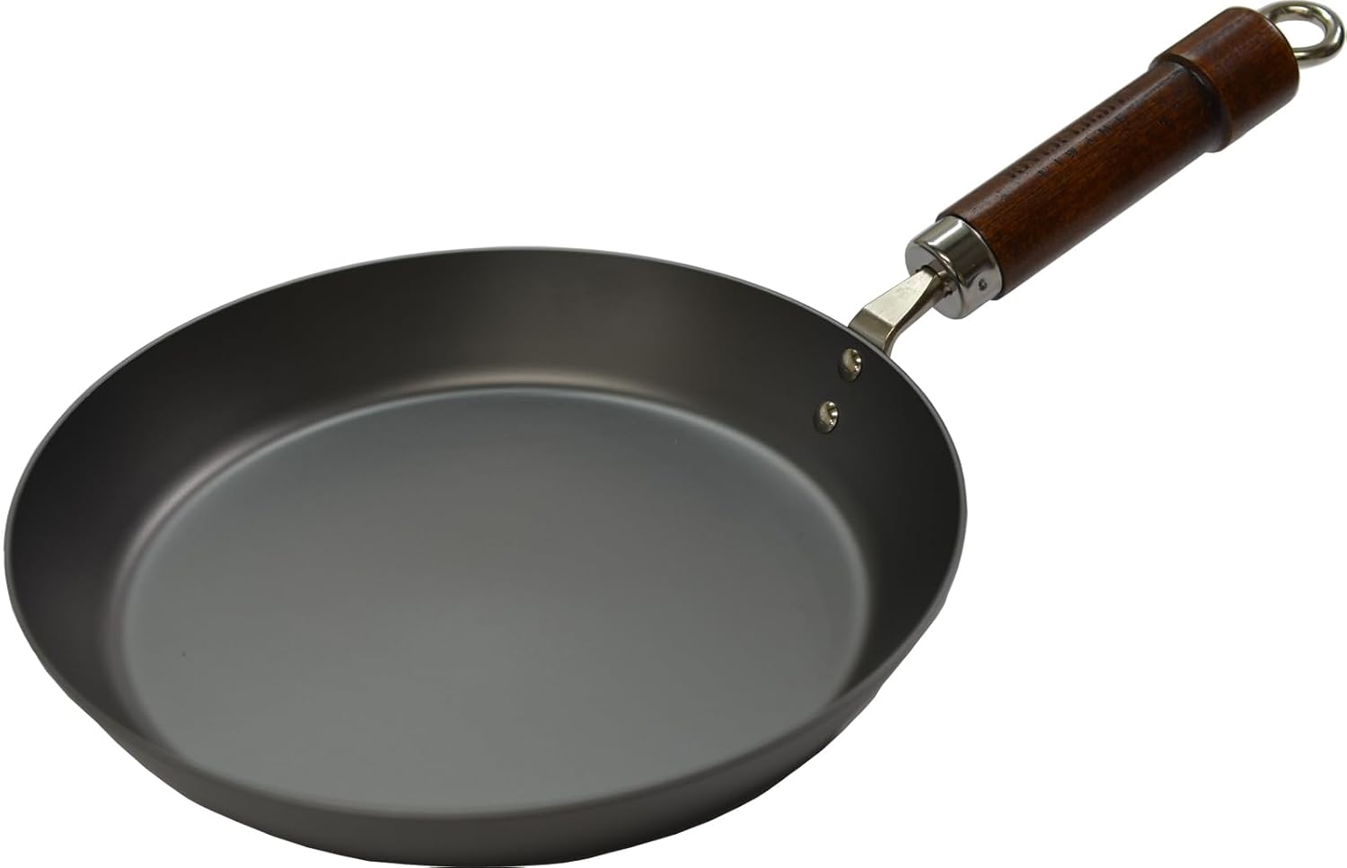 Riverlight KU2328 Ultra Japan Frying Pan, Iron Plate, 11.0 inches (28 cm), Iron Nitride, IH Compatible, Rust Resistant, Made in Japan