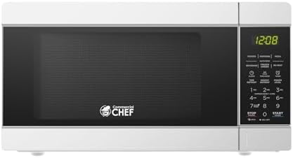 COMMERCIAL CHEF 0.9 Cu Ft Microwave with 10 Power Levels & 1.1 Cu Ft Microwave with 10 Power Levels