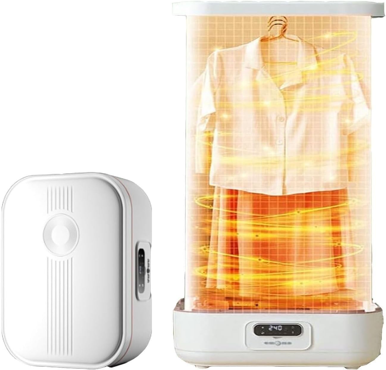 Standing Garment Steamer,Automatic Ironing Machine,Clothing Care MachineCollapsible Wireless Vertical Steam Iron