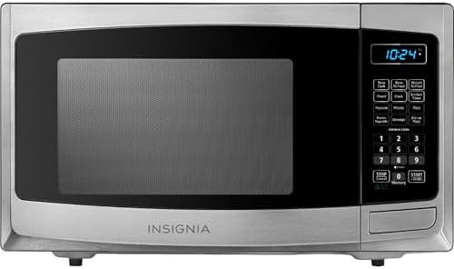 0.9 Cu. Ft. Compact Microwave - Stainless Steel