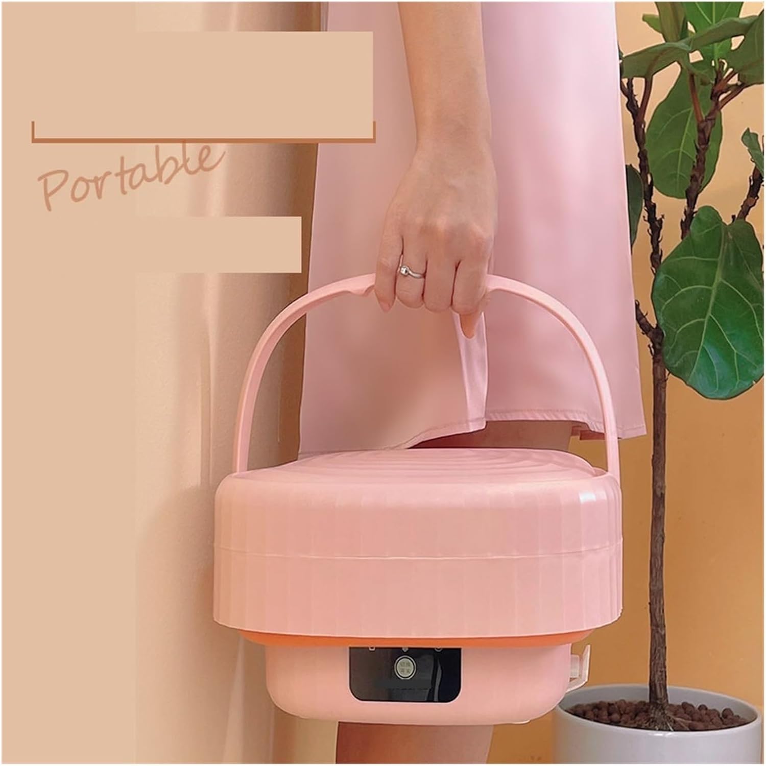 Portable Washing Machine, Mini Washing Machine Foldable, For Washing Clothes, Underwear Or Small Items Of Portable Washer,for Travel,Camping, RV & Dorms