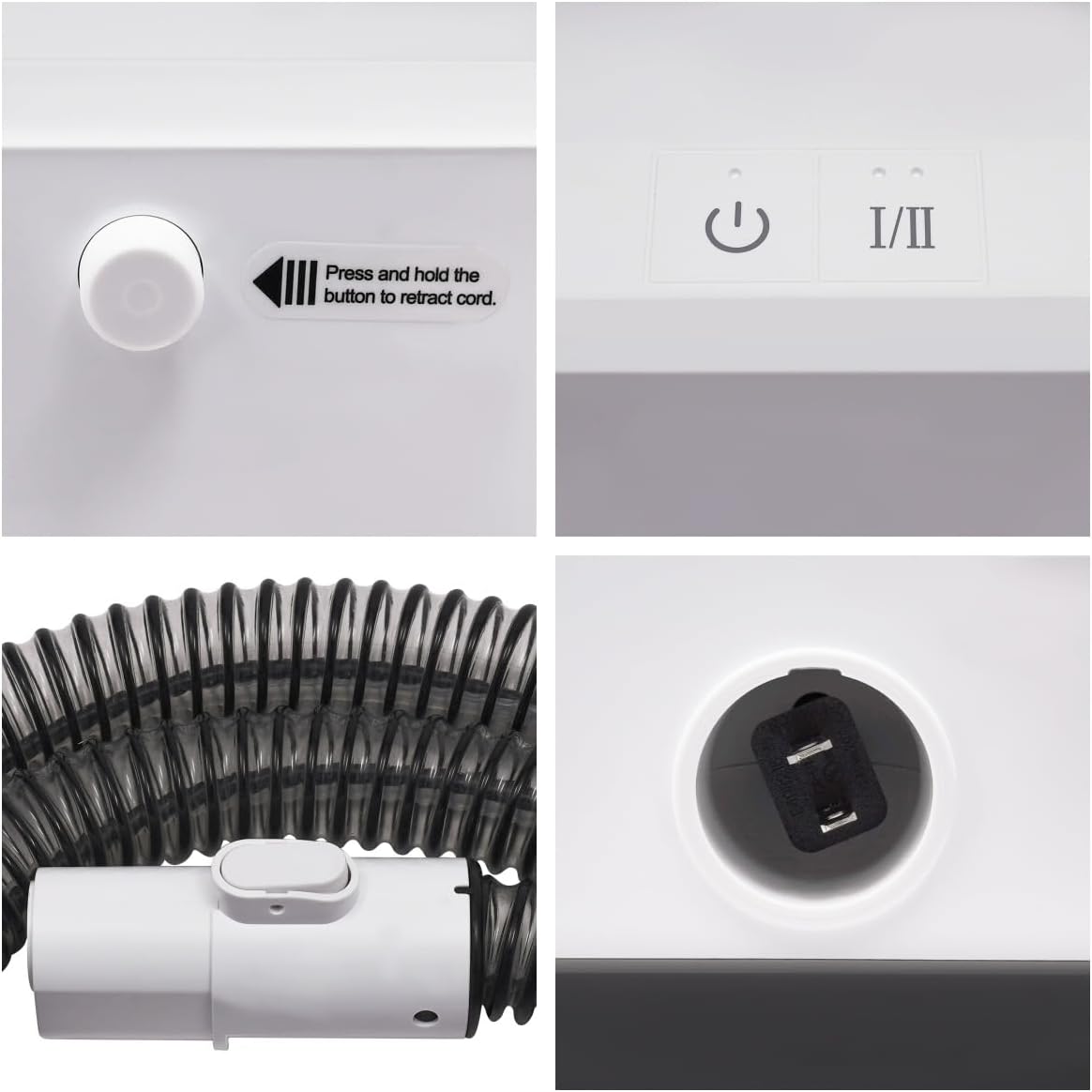 Cleaner Machine 450W 1000rpm Brush Speed Portable Carpet Couch Deep Cleaner 15kpa suction power Handheld Rug Spot Cleaner Small Extractor Vacuum Handheld Carpet & Upholstery Cleaner Machine