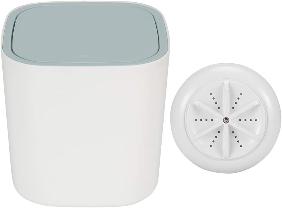 Portable Washing Machine, 3.8L Capacity Intelligent Underwear Washer USB Powered Desktop Electric Washer for Small Delicates Underwear Socks Baby Clothes