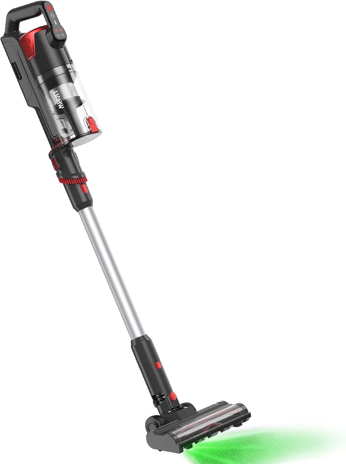 whall Cordless Stick Vacuum Cleaner, Vacuum Cleaner with Practical Multi-Functional Attachments with LED Display