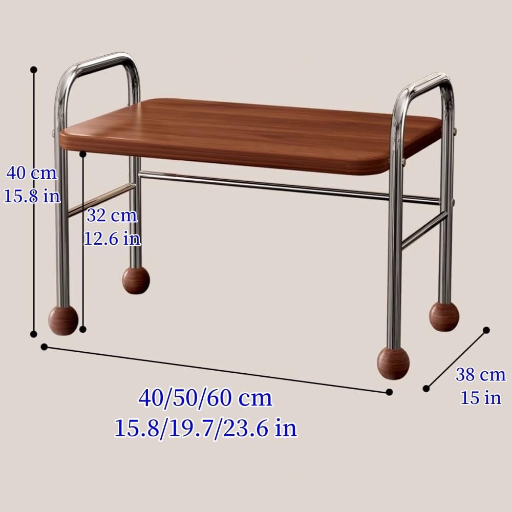 Microwave Oven Rack, Kitchen Coffee Maker Storage Shelf, Multi-functional Countertop Stand for Living Room, Dorm and Bedroom(Black,60cm/23.6in)