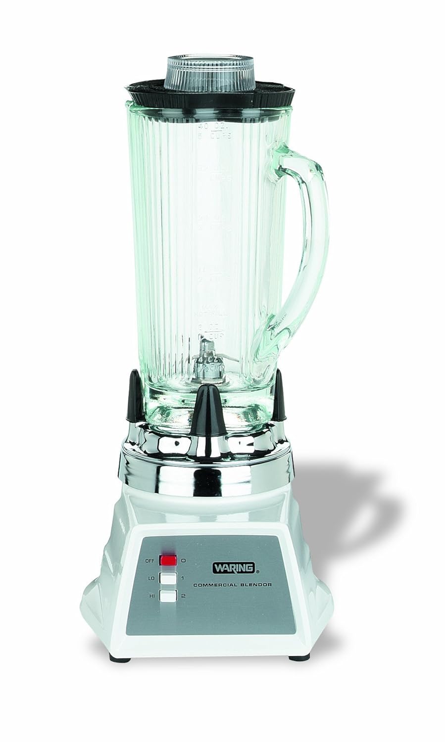Waring Commercial 7011HG 2-Speed Food Blender with Glass Container and Heavy Duty Motor, 40-Ounce