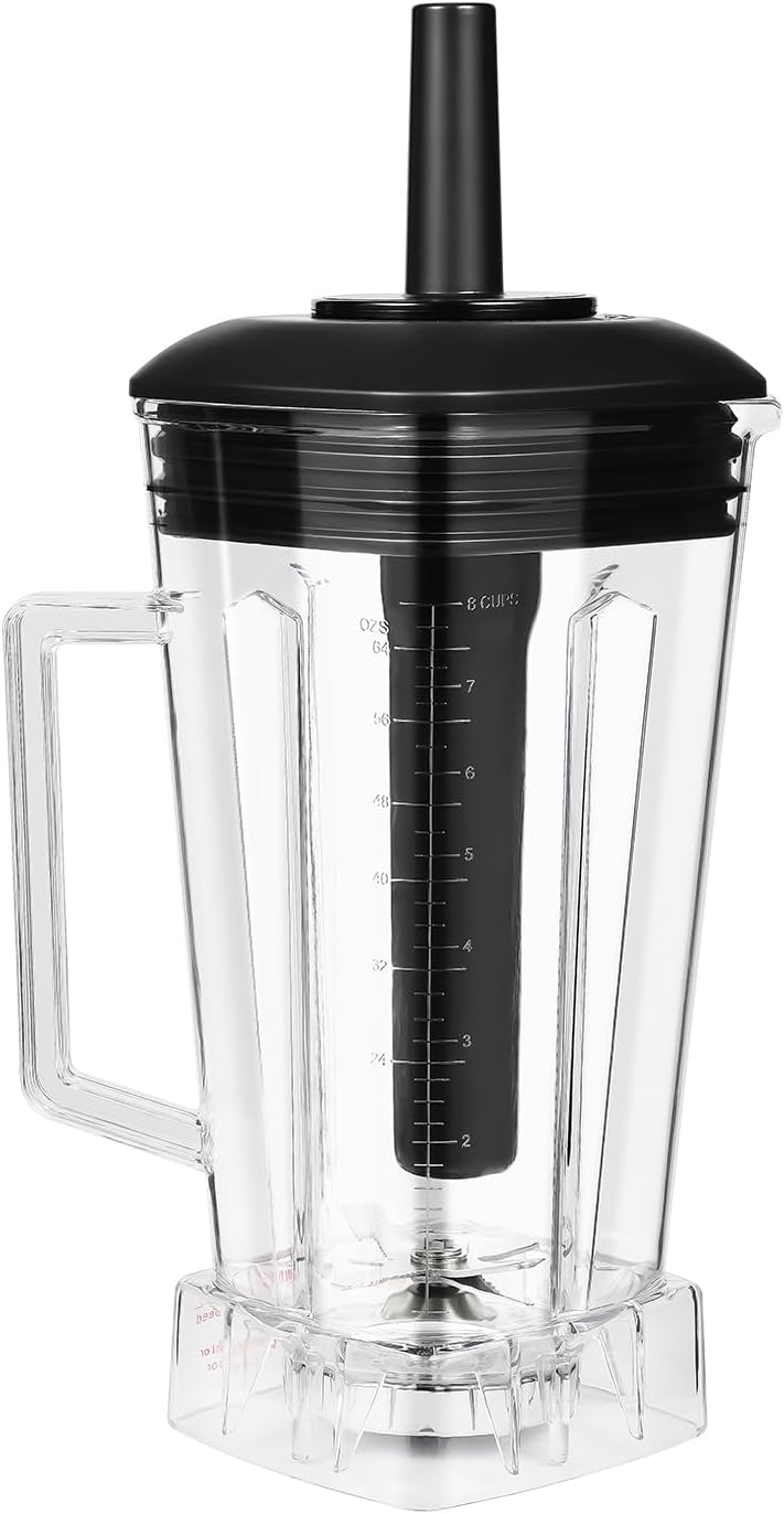 Smoothie Blender with 2200W Motor 6 Stainless Steel Blades 68oz Jar for Smoothies Juices Ice Crushing Low Medium High Speed Adjustable Overload Protection