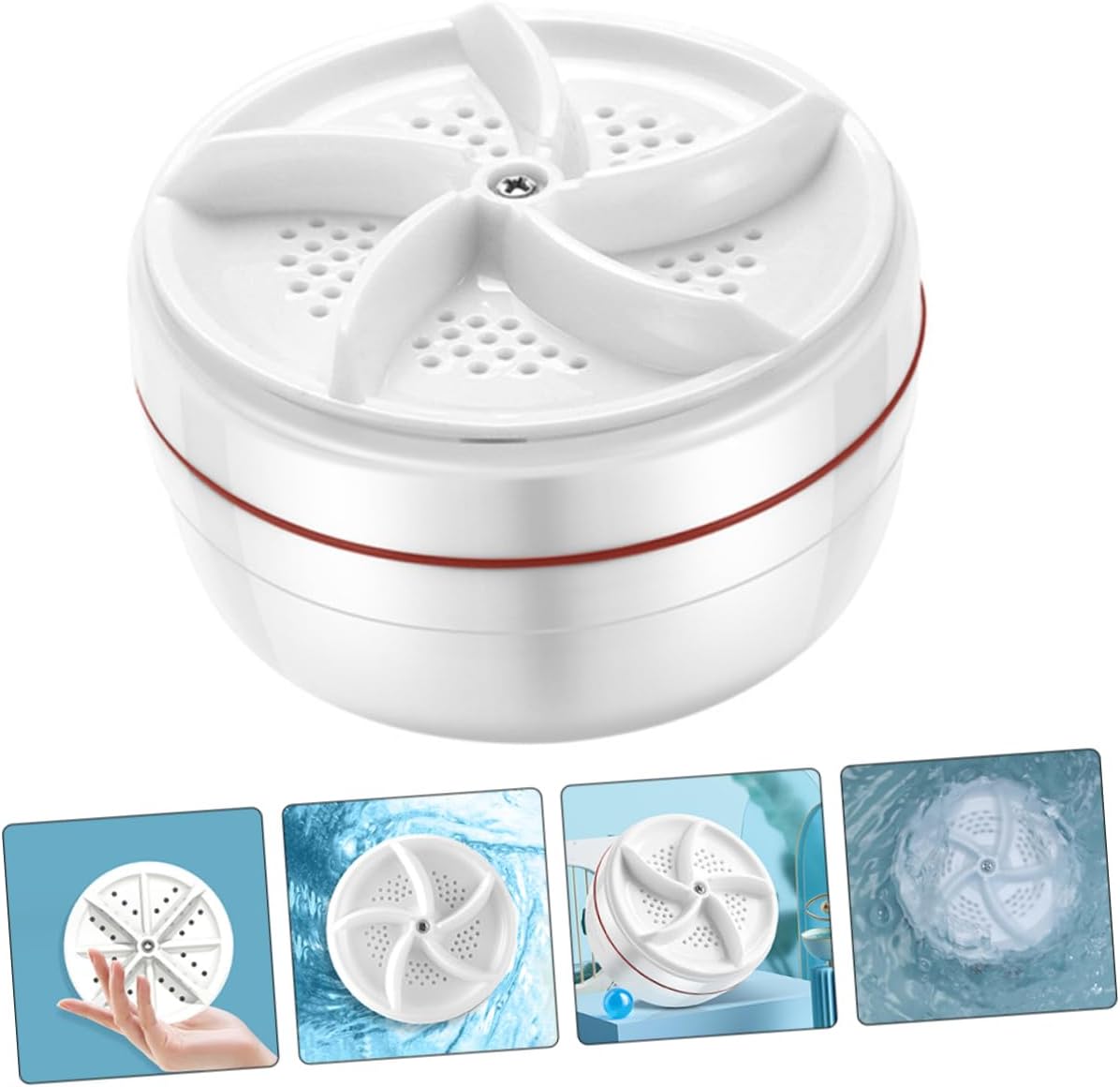 5pcs Mini Portable Washing Machine Compact Washer for Socks Underwear Portable Washer Mini Laundry Machine